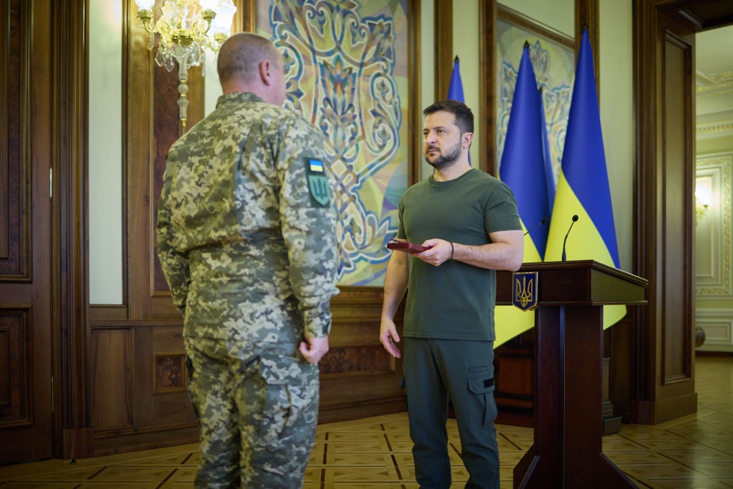 Президент нагородив військових, які змінили ситуацію в Чорному морі на користь України та світу